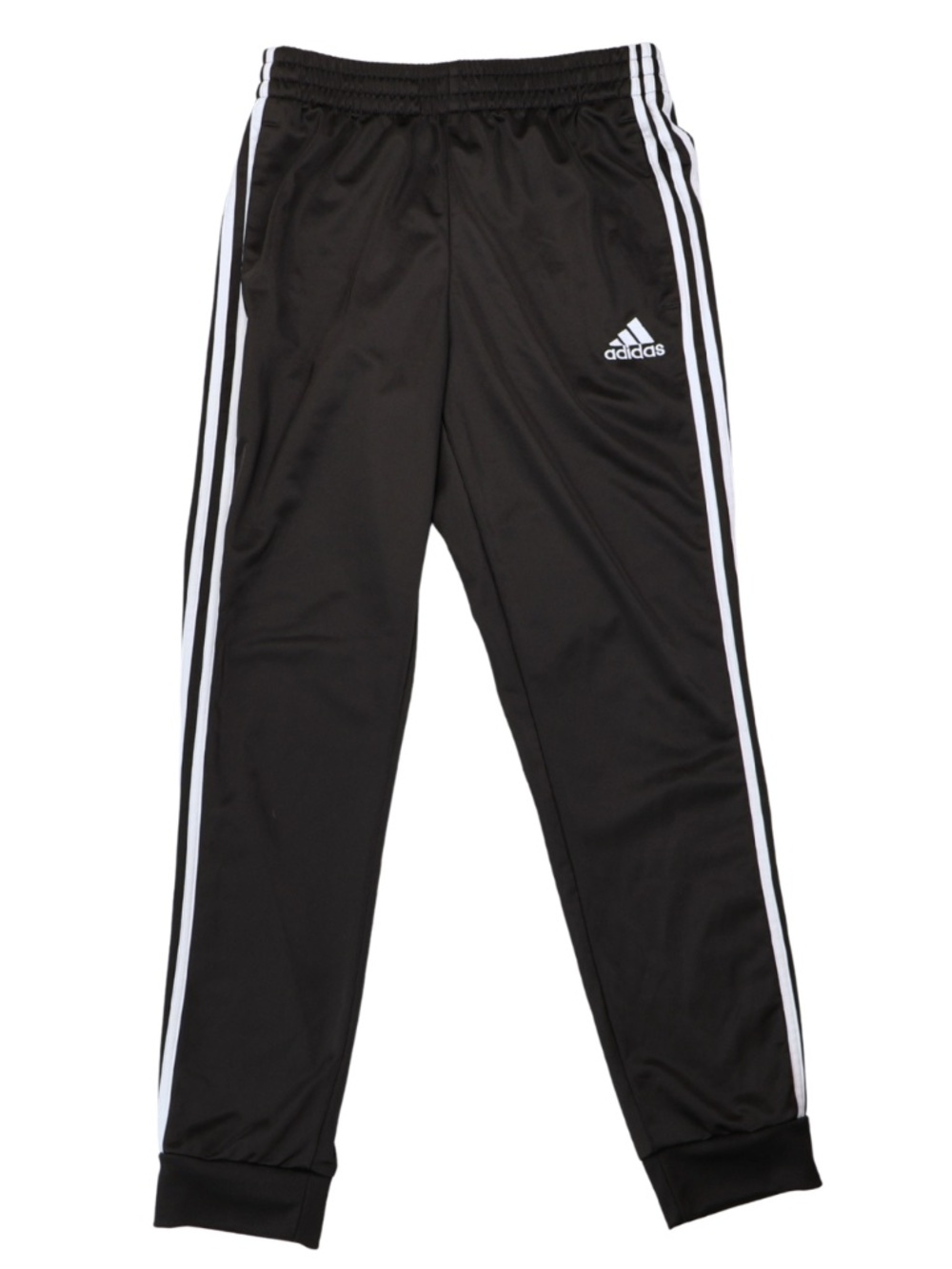 Adidas Black 3-Stripes Track Jogger Pants Medium Athleisure